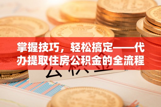 鱼台掌握技巧，轻松搞定——代办提取住房公积金的全流程解析