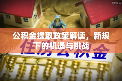 鱼台公积金提取政策解读，新规下的机遇与挑战