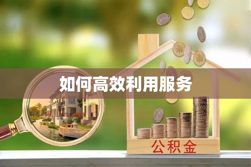鱼台如何高效利用服务