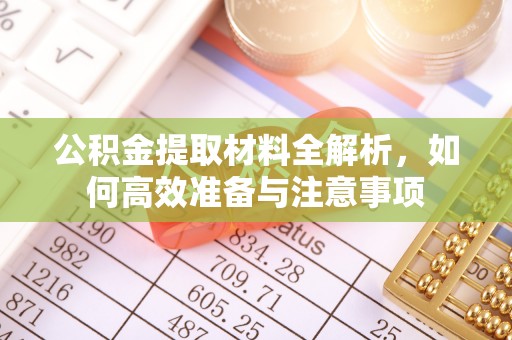鱼台公积金提取材料全解析，如何高效准备与注意事项