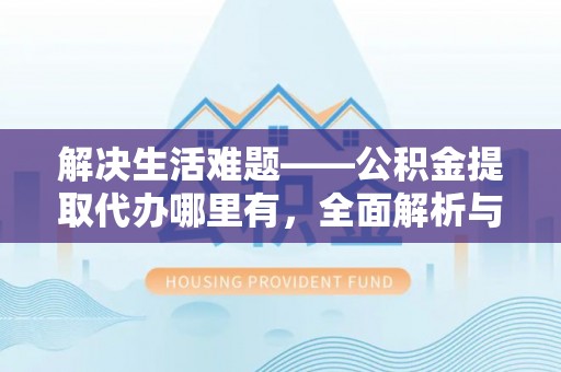 鱼台解决生活难题——公积金提取代办哪里有，全面解析与服务推荐