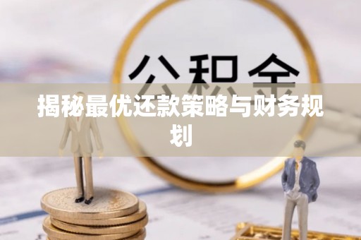 鱼台揭秘最优还款策略与财务规划