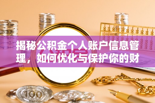 鱼台揭秘公积金个人账户信息管理，如何优化与保护你的财务安全