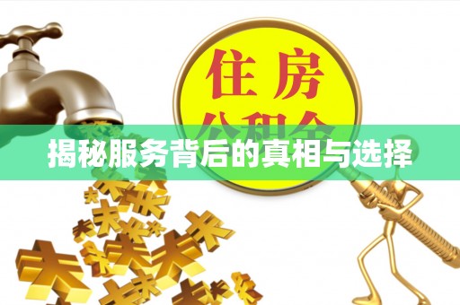 鱼台揭秘服务背后的真相与选择