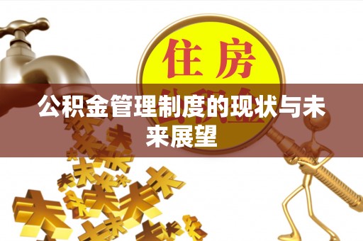 鱼台公积金管理制度的现状与未来展望